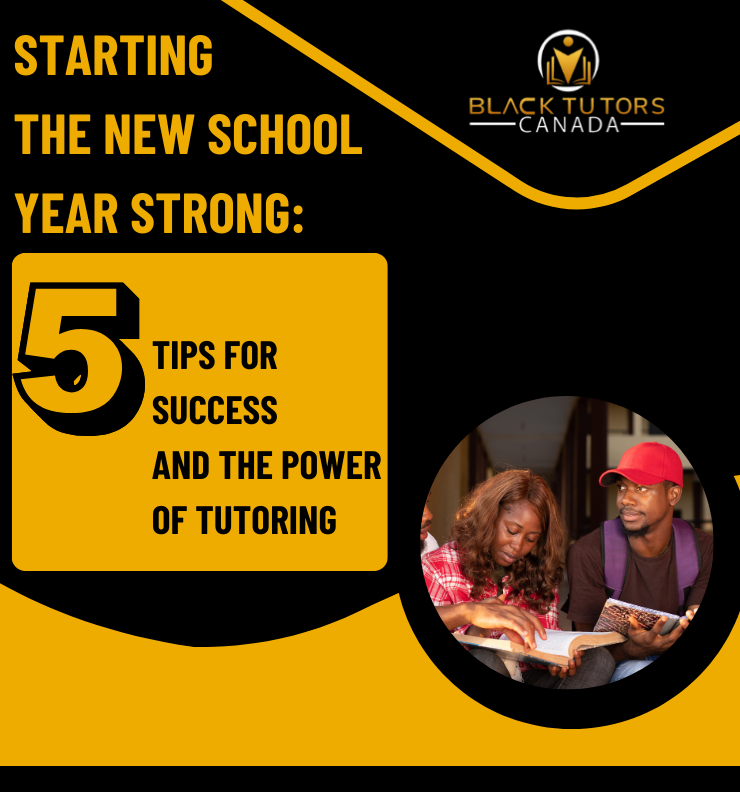 Starting the New School Year School Strong: 5 Tips for Success and the power of tutoring